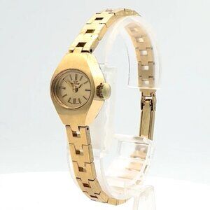 Vintage Glycine Ladies Mechanical Wristwatch 6921 Swiss Made Steel & Chrome